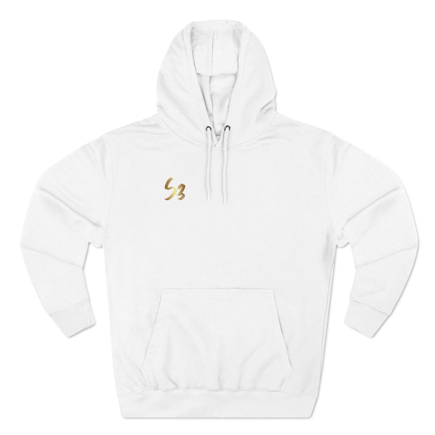 Three-Panel Fleece Hoodie